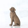 Willow Tree Love My Dog-Dark Figurine, RESIN Multi-Colour, 4 x 3 x 8.5 cm
