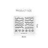 KADS Nail Stamping Plate Geometry Template Image Design Plates for Nail Art Decoration and DIY Nail Art
