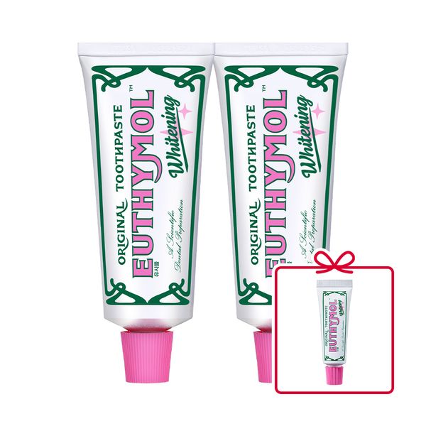 Yusimol Whitening Toothpaste 106g x 2 + Special Gift (Toothpaste 20g x 1)