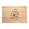 I was Normal 3 Guinea Pigs Ago Rectangular Wooden Chopping Board