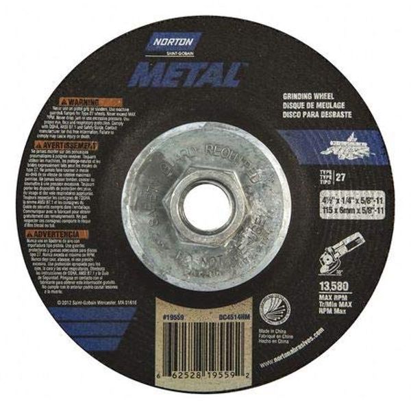 Depressed Center Wheel, Type 27, Grit 24