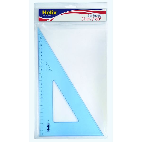 Helix 31cm 60 degree Set Square