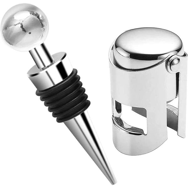 NN.ORANIE Champagne Stopper, Wine Stopper, Vacuum Pump, Champagne Stopper, Vacuum Stopper, Wine Stopper, Wine Stopper, Wine Storage, Antioxidant