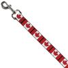Buckle-Down Pet Leash - Canada Flags - 4 Feet Long - 1" Wide