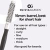 Olivia Garden - Essential Blowout Classic Silver Hairbrush - 15