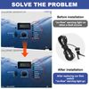 GLX-FLO-RP Flow Switch Assembly, Pool Flow Sensor Compatible with Goldline and Aquarite Salt Systems Pool Flow Switch with 15 ft. Cable