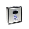 Olideauto Waterproof Touchless Hand Wave Sensor Button Olide-513N for Exterior Door,Wired Square 4.5'' Handicap Wave Sensor Single Button Olide-513N