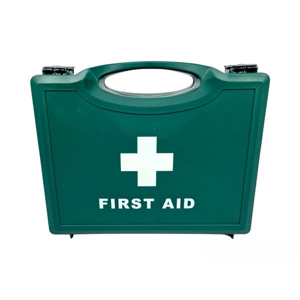 HSE First Aid Kit Medical Green Emergency Medical Box (10 Person Kit)