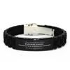 Gifts for Computer Programmer,I Never Dreamed I Would be a Computer Programmer Bracelet,Funny Gifts for Computer Programmer,Computer Programmer Gifts Ideas,Black Bracelet