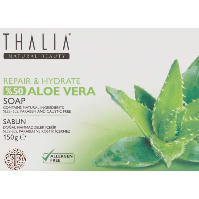 Thalia Natural Beauty Aloe Vera Expert Care Yüz Sabunu, 150 gr