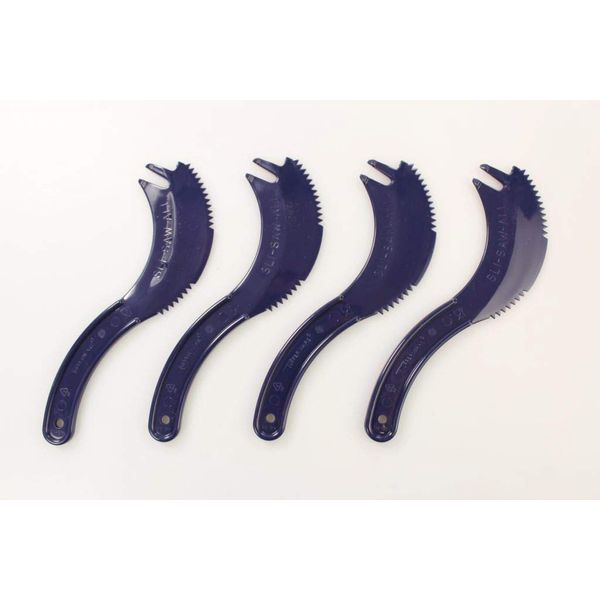 TUPPERWARE Cheese Knife Blue (4) Plastic