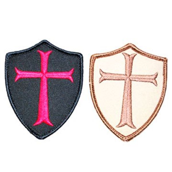 Navy Seals Team 6 DEVGRU Cross Crusader Patch (Tan)