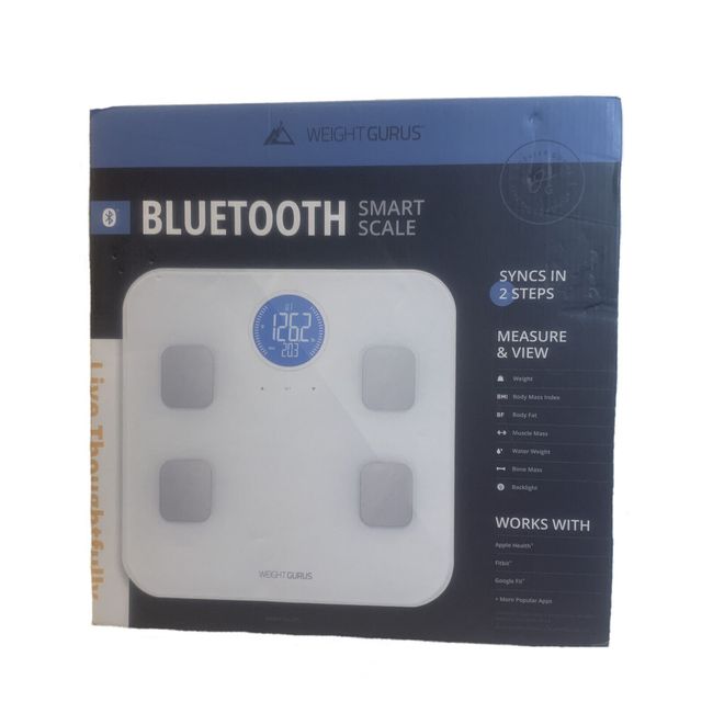 Weight Gurus Bluetooth Smart Scale - White - WiFi - Bluetooth - Tools -  Fremont, California