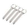 sourcing map Quick Release Pin 10mmX70mm Marine Hardware for Boat Bimini Top Deck Hinge 4Pcs