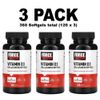Force Factor, Vitamin D3, 3 PACK, 125 mcg (5,000 IU), 120 Softgels (360 total!)
