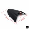 BLACK DOUBLE BUBBLE TRANSPARENT WINDSCREEN SHIELD FOR 2004-2005 KAWASAKI ZX10R