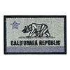CALIFORNIA REPUBLIC STATE FLAG BEAR EMBLEM ACU TACTICAL HOOK MORALE PATCH