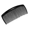 VOCOSTE Classic Side Clip Hair Comb Teeth Hair Comb Hair Clip Comb Plastic Black 10cm 4 Pcs