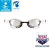 arena Cobra Ultra Swipe Mirror Unisex Race Swimming Goggles for Adults, Diving Goggles with Curved Mirror Lenses, Anti-Fog, UV Protection, 5 Interchangeable Nose Bridges