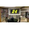 NASCAR Die cast Display Case 21 Angle shelf 1:24