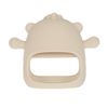 Nuby Silicone Wrist Teething Mitten - Baby Teether Ring - 3+ Months - Brown Monkey