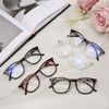 Dolarosey Reading Glasses For Women Men,Blue Light Spring Hinge Readers,Classic Pattern Print Computer Eyeglasses,Cheaters(2.0)