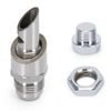 Silver E-VAC Scavenger Kit Catch Can includes T304 Vacuum SS E-VAC fitting USA