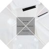 50 L Plastic Lidded Storage Bin, 6 Pack Clear Latching Storage Box with Wheels