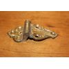 One antique Ornate Cast Bronze Ice Box Door Hinge D-7
