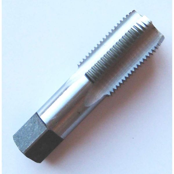 1/16-27 NPT Pipe Tap HSS NPT Taper Thread Uncoated Bright Finished Ground Thread.
