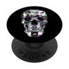 Multicolor Crystal Skull Halloween PopSockets Swappable PopGrip