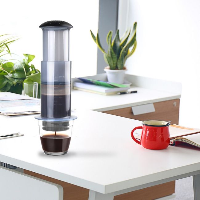 New Filter Glass Espresso Coffee Maker Portable Cafe French Press  CafeCoffee Pot For AeroPress Machinecoffee filter