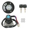 labwork Ignition Switch Fuel Cap Lock Set Replacement for Kawasaki KLR 650 1987-2007