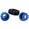 25mm x 25mm MDPE Straight Pipe Compression Fitting Coupling Connector