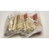 10 Pack - Everbilt 4in with 1/4" radius BRASS finish hinges -contractors special