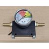 Beer Dispensing System CO2 Supply Toggle Switch Valve w/ Gauge 3/8" Barb Fitting