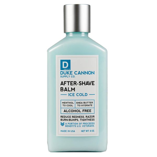 Duke Cannon After-Shave Balm, Ice Cold Feeling Cooling