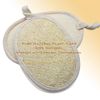 CROVIN Exfoliating Loofah Sponge Pads 4x6 Natural Luffa Material Sponge for Women, Health for Bath Shower and Spa ( Pack of 4)