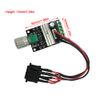 PWM Motor Speed Controller, DC 6-28V 3A PWM Motor Controller, Reversible Switch with Adjustable Speed, Positive Inversion Control of Switch