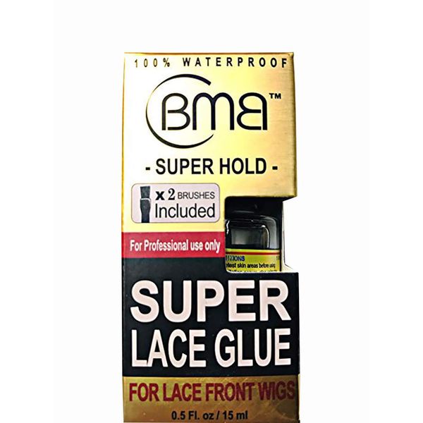 BMB SUPER LACE GLUE ADHESIVE 0.5 OZ STRONG HOLD LACE FRONT WIGS (1 PACK)