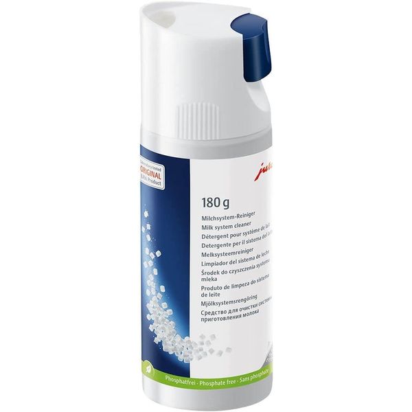 Milk System Cleaner Mini-Tabs W/Dispenser (180 G Bottle) , White