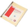 Universal 20861 Extended Insert Indexes, Clear 5-Tab, Letter, Buff, 24 Sets/Box