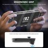 [Improved Easy Dockable Version] Clear Case for Nintendo Switch 2, FANPL Protective Cover for Switch 2 and JoyCon Controller - Strong and Durable, Not Easy to Fall Off