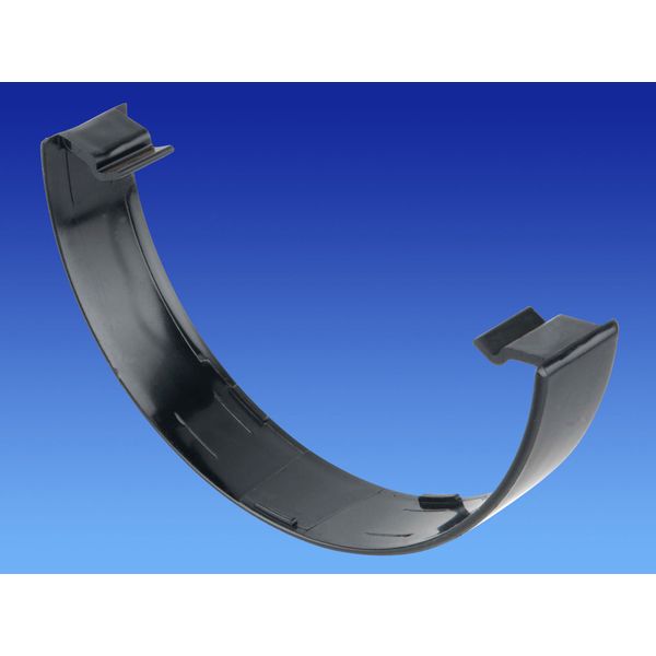 5T516 OSMA 125mm Superline Gutter Replacement Flexiclip BLACK