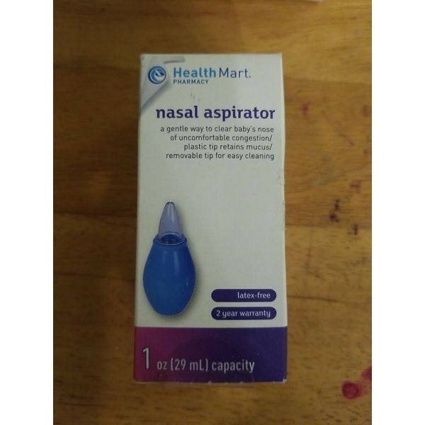 HealthMart Pharmacy Nasal Aspirator, 1 Oz Capacity