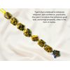 Tiger Eye Tumbled Car Hanging Ornaments