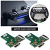 ECSiNG 2PCS Interface Board JDS-030 and 12 Pin Ribbon Cable Compatible with PS4 Pro/Slim Wireless Controller Replacement Charging Port Assembly