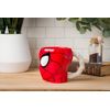 Silver Buffalo Spiderman Head and Web Handle Ceramic 3D Sculpted Mug