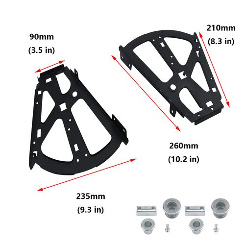 Antrader Pair of 2 Layers Stainless Steel Drawer Hinges Cabinet Flip Frame Shoes Turing Rack Replacement Fittings for Kitchen Living Room Porch, Matte Black