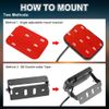 6 Gang On/Off Switch Panel Electronic Relay System For LED Light Bar Boat Marine
